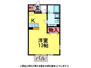 ﾘｳﾞｪｰﾙの物件間取画像